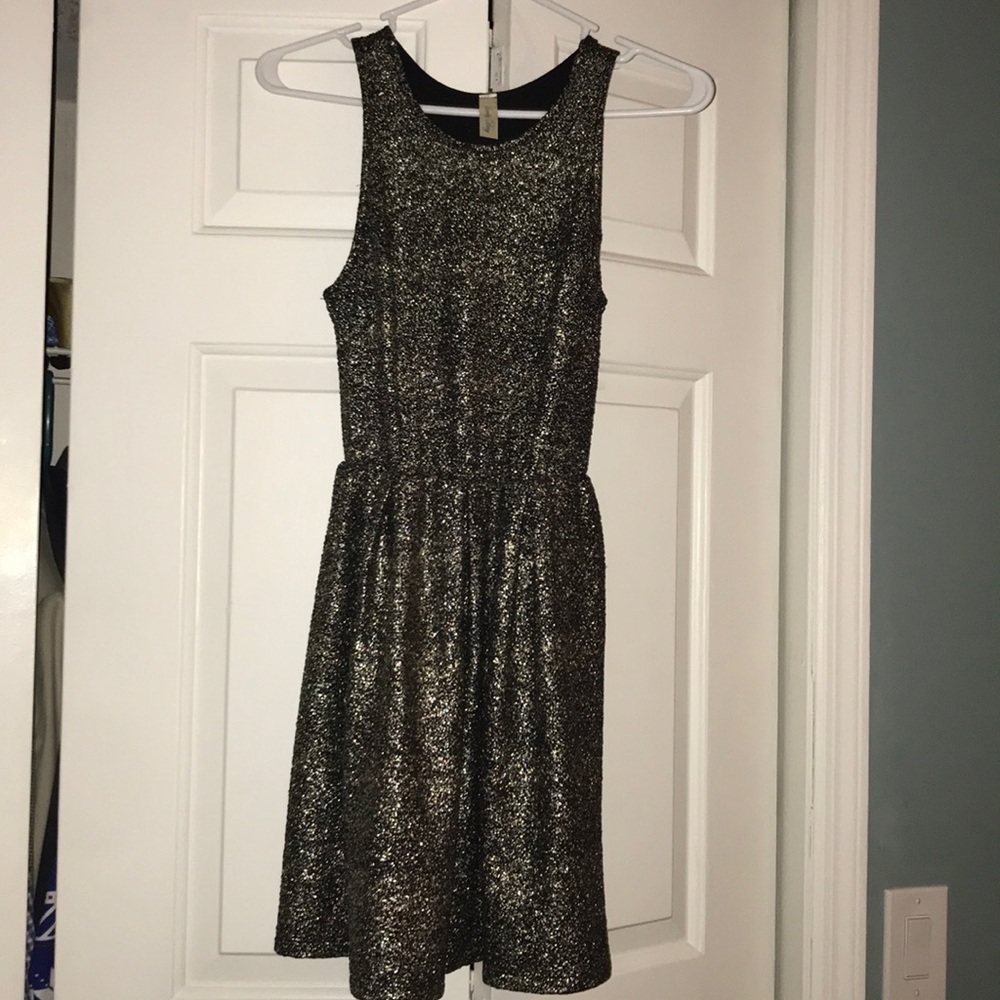 Medium Black and Silver Dress
